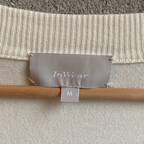 InWear Gold Chain Detail Resort Wear Cardigan - Picture 4 of 7